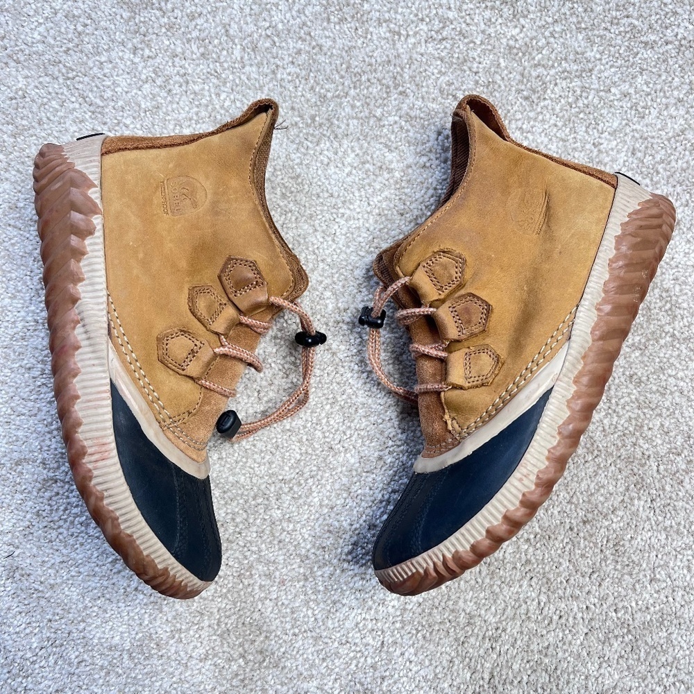 Sorel Out N About Duck Lace Up Waterproof Winter Boots 6